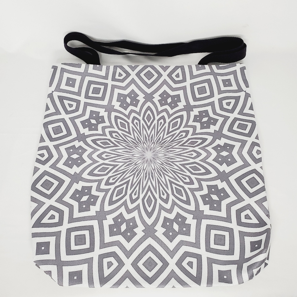 Geometric Pattern Tote Bag - Picture 2 of 7